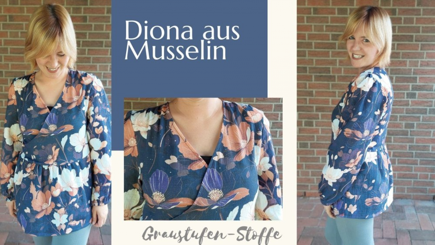 Schnittmuster Bluse  „Diona"  als Ebook